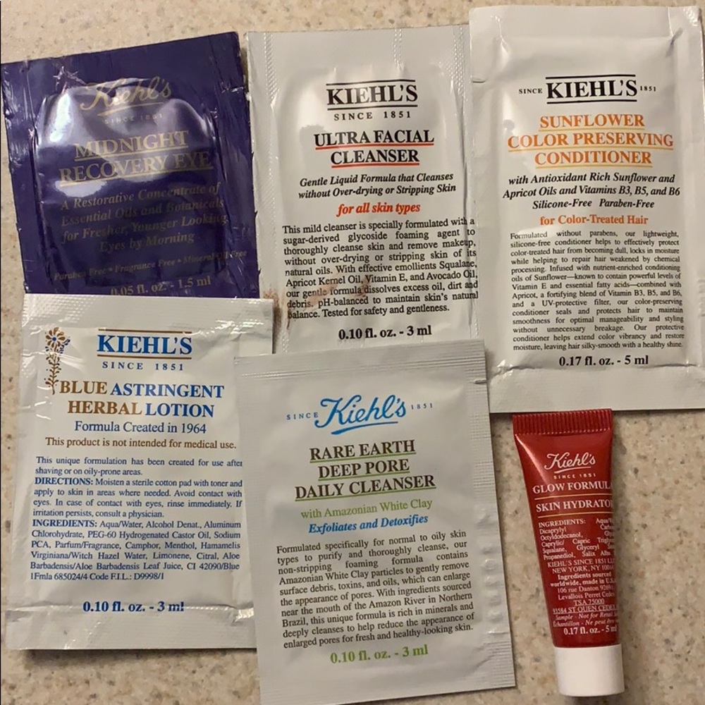 Kiehl’s Sample Package